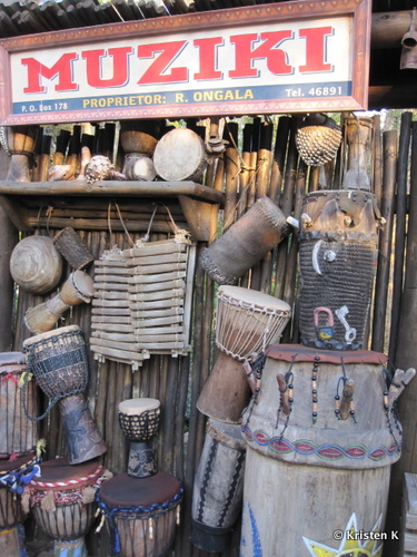 Muziki Display of Traditional Instruments