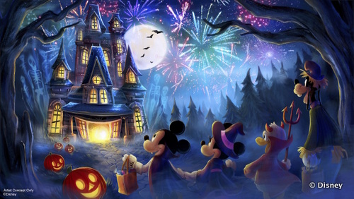 New Mickey&amp;#039;s Not So Scary Halloween Party Fireworks