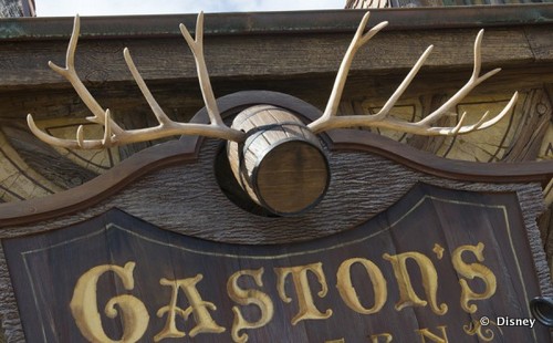 Gaston Always Decorates with Antlers