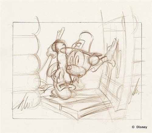 Concept Art from Pilgrim Mickey