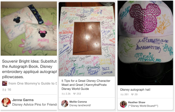 Get Creative With Your Disney Autograph Hunt
