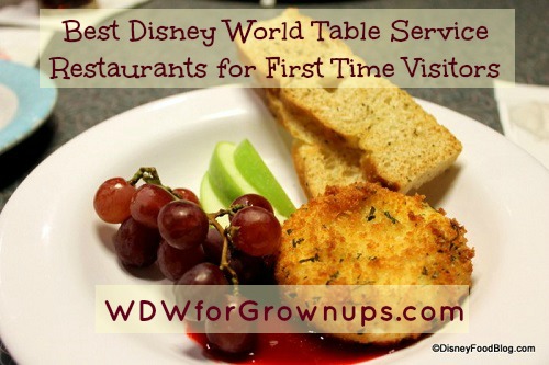 What's the best table service for first time guests?
