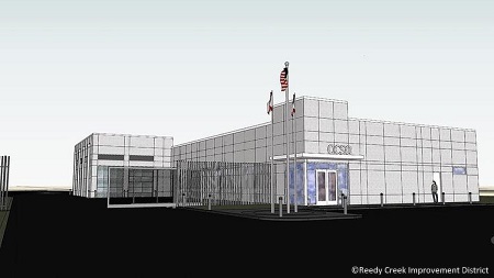 Artist rendering of new sheriff's substation