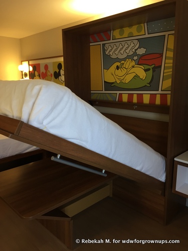 Inside A Refurbished Room At Disney S Pop Century Resort