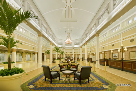 Port Orleans Riverside Lobby