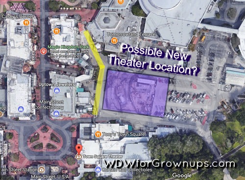 Our Conjectured Location For Theater