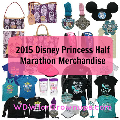 Merchandise fit for a princess at this year's Princess Half Marathon