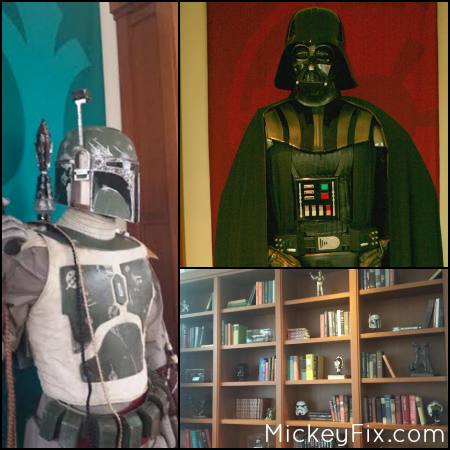 Movie Props Decorate The Lobby