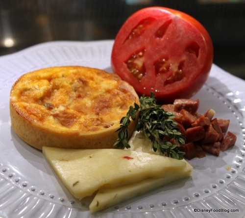 Breakfast Anyone?  Try the Quiche of the Day!