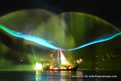 Giant Water Screens Display The Epic Story