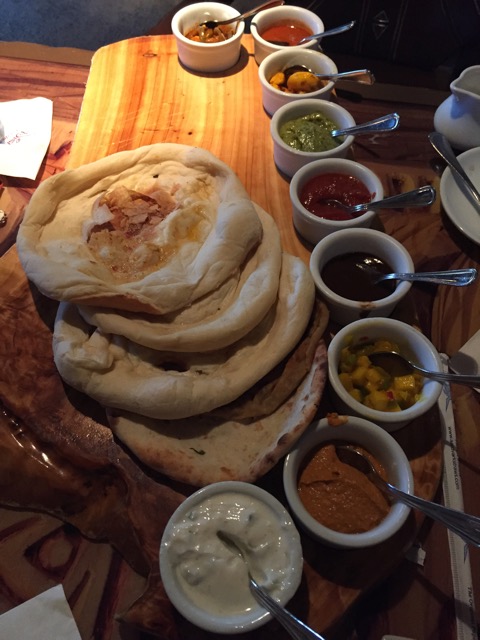 Indian Style Bread Service