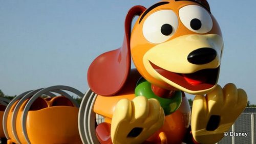 Play On the Slinky Dog Coaster in Toy Story Land