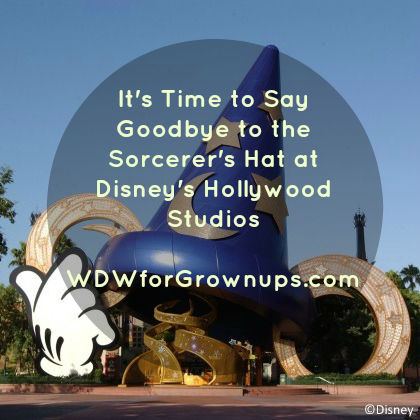 Sorcerer's Hat comes down this week at the Studios