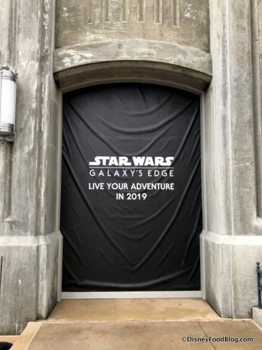 Star Wars Galaxys Edge Entrance