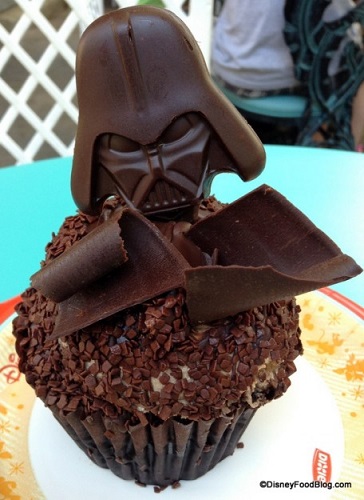 The Darth Vader Cupcake is so good!