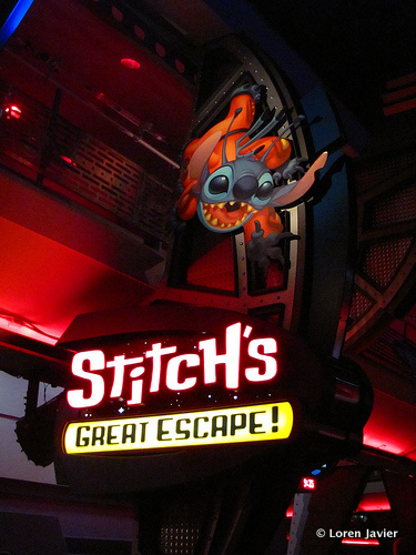 Stitch's Great Escape Marquee