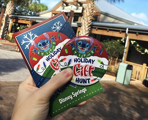 Stitch's Holiday Gift Hunt at Disney Springs