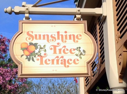 Sunshine Tree Terrace has a new, retro sign
