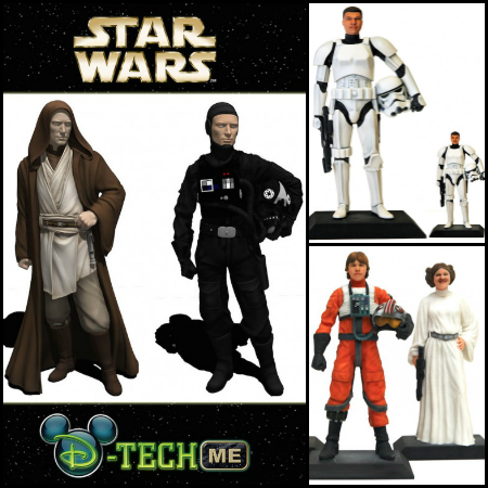 New Star Wars D-Tech Me Figures
