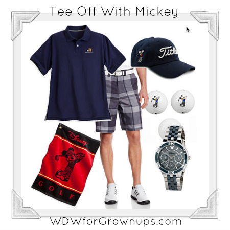 Tee Off With Mickey, Golf Goodies From The Mouse
