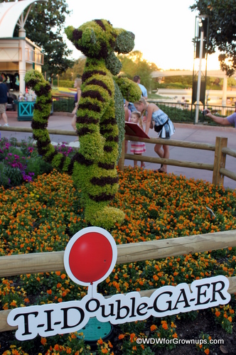 Tigger topiary
