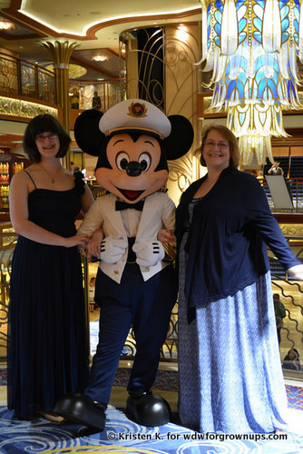 My Daughter And I With Captain Mickey