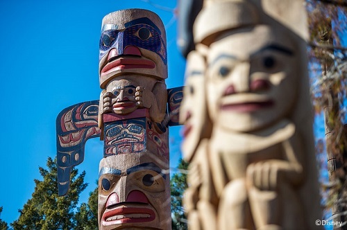 New totem poles dedicated in Epcot's Canada Pavilion