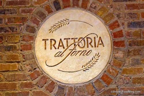 Trattoria al Forno is now open