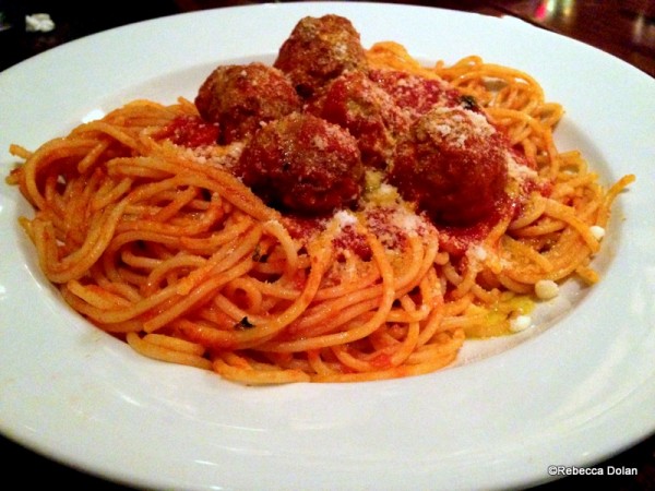 Spaghetti And Meatballs at Tutto Italia