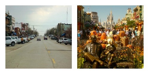 Marceline Main Street vs Main Street USA