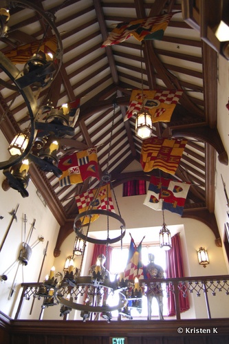 Heraldic Detail Inside the UK Pavilion Shops