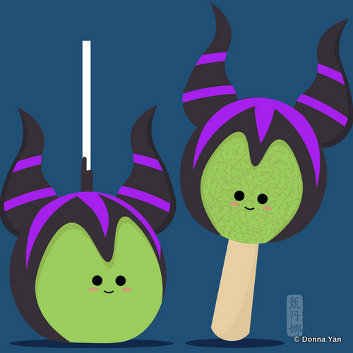 Caramel Apples With Character
