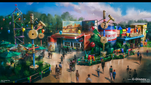 Woody's Lunch Box Concept Art