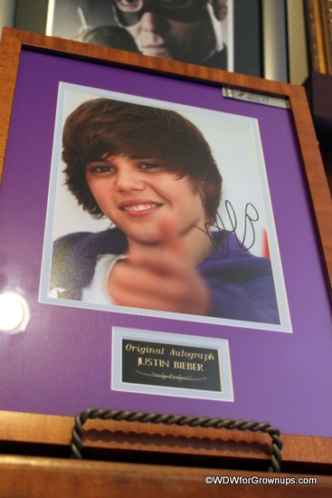 Justin Bieber Autograph