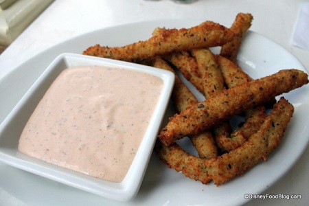 Zucchini fries at Tony's Town Square