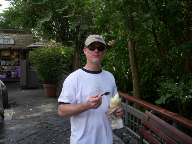 DH's first Dole Whip Float