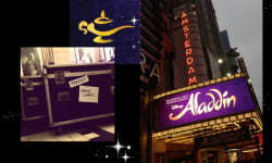 Marquee for Disney’s 'Aladdin' Arrives on Broadway 