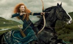 Jessica Chastain Featured as Merida in New Disney Dream Portrait by Annie Leibovitz