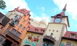 Saint George and the Dragon in Epcot's German Pavilion