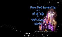 Theme Park Survival Tips For A 4th of July at Walt Disney World