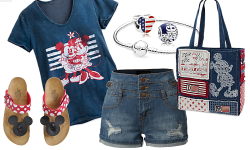 Saturday Style In Red, White, and Blue