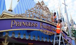 Marquee for Princess Fairytale Hall Unveiled at Magic Kingdom