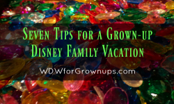 Seven Tips For A Grown-up Disney Family Vacation