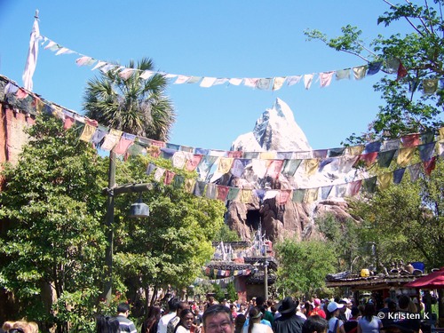 Prayer Flags as you Approach Forbidden Mountain