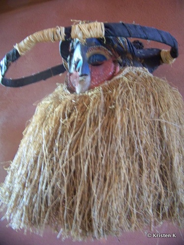 Mask of Straw and Wood