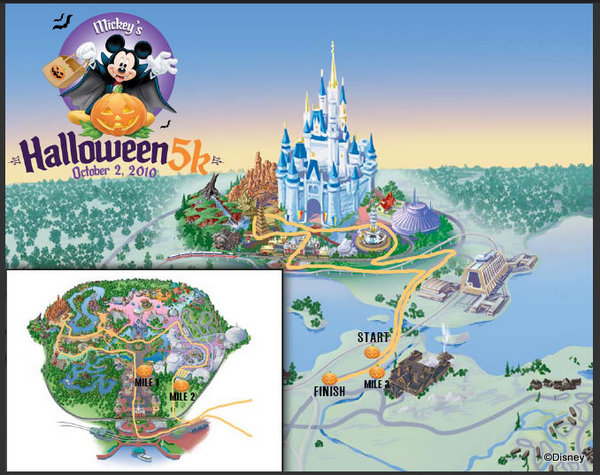 2010 Halloween 5k Course