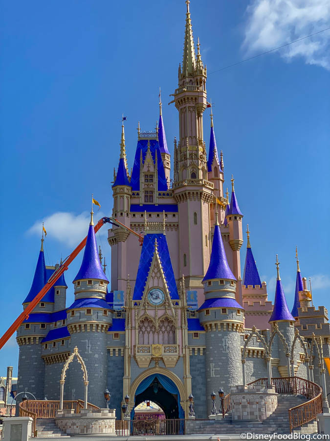 Cinderella Castle Is Pretty In Pink