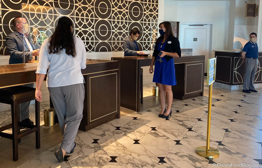 Disney's Riviera Resort Lobby Check-in