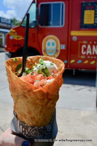 Chicken Tinga Cone