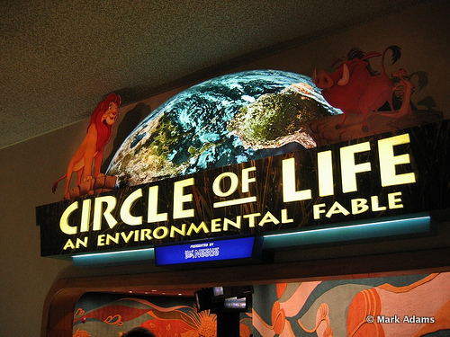Circle of Life Marquee Inside The Land